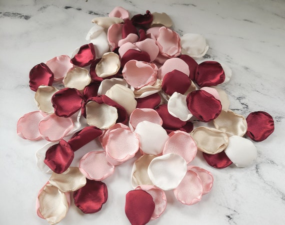 Petal Pink Rose Petals for Wedding Centerpieces 