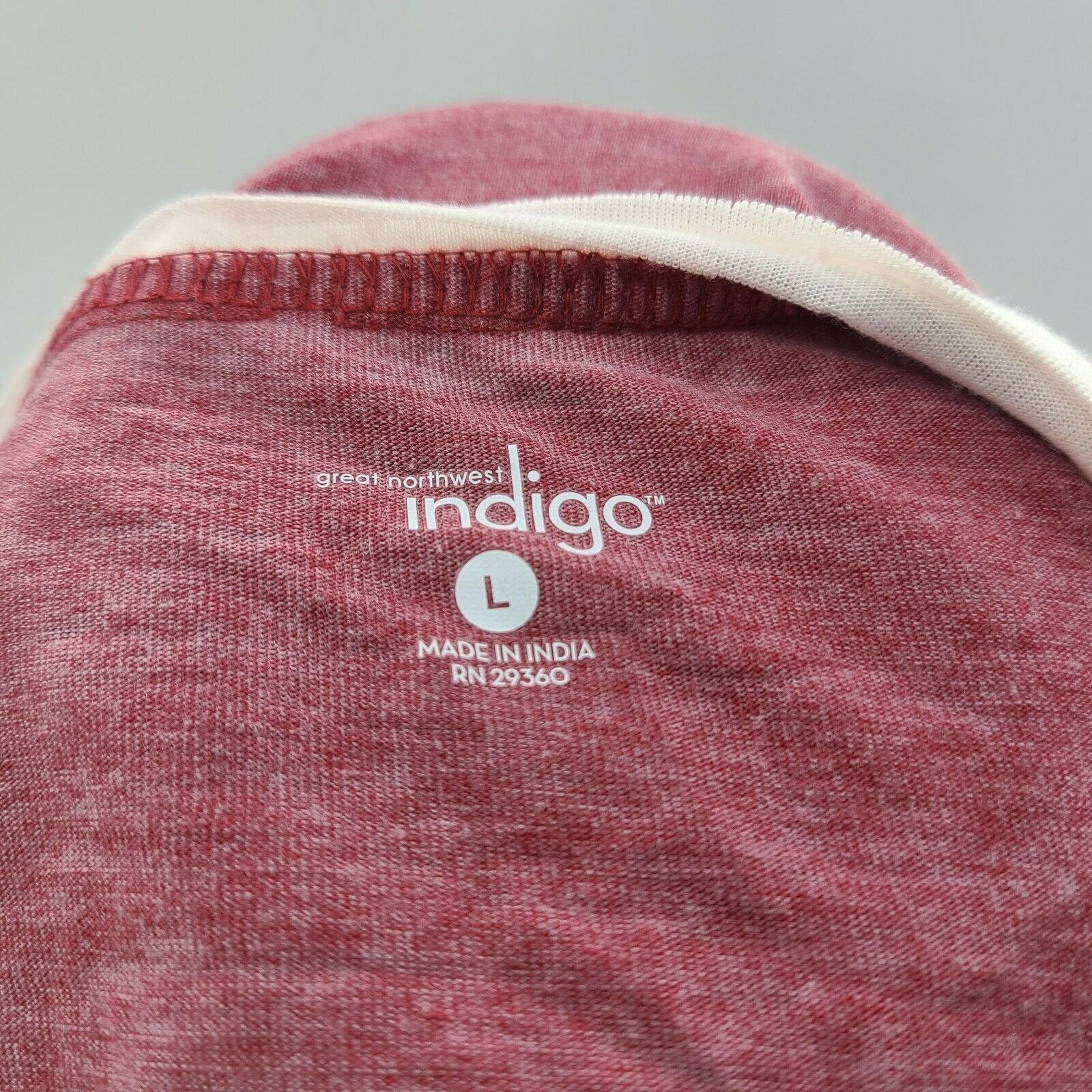 Great Northwest Indigo Faded 3/4 Sleeve 