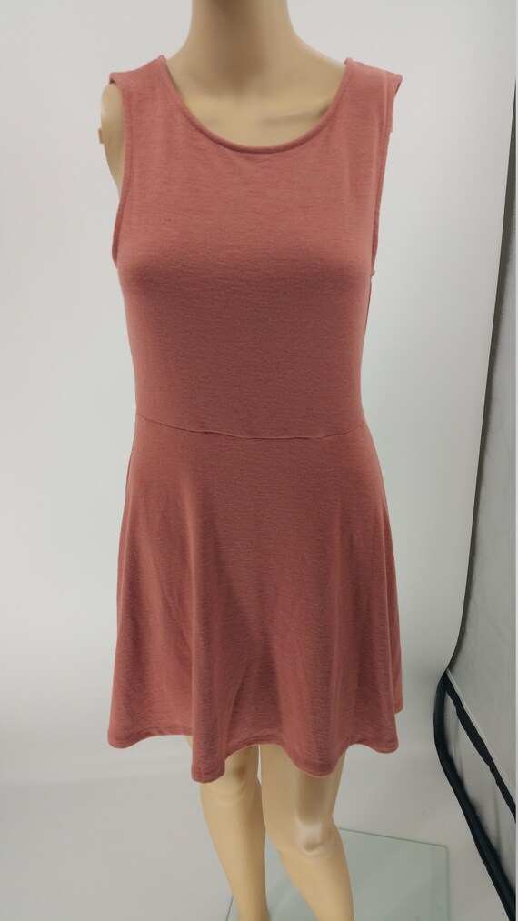 Forever 21 Mauve Knit Skater Fit N 