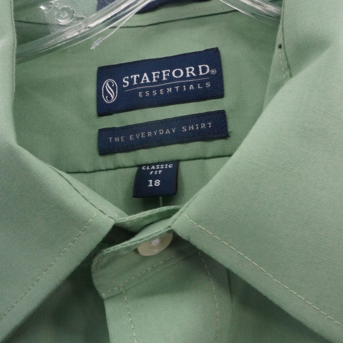 Stafford Essentials the Everyday Shirt Short Sleeve Men's - Etsy