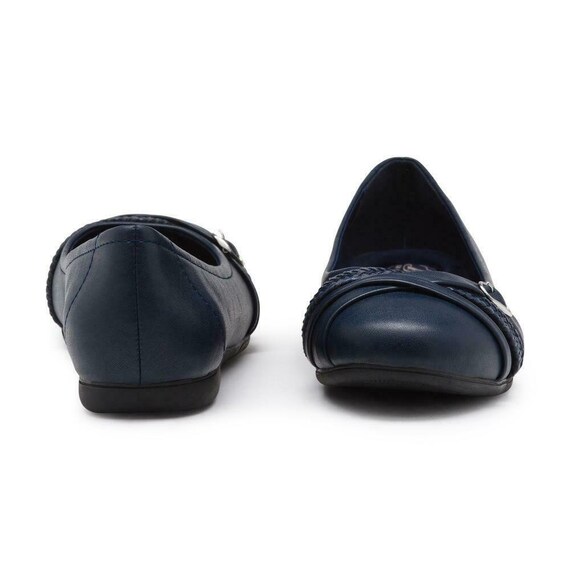comfortable navy work shoes