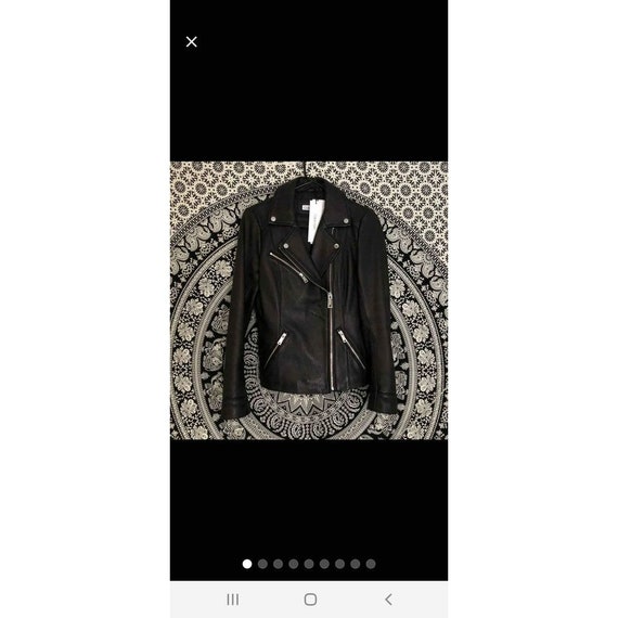 Genuine Leather Moto BIKER JACKET 