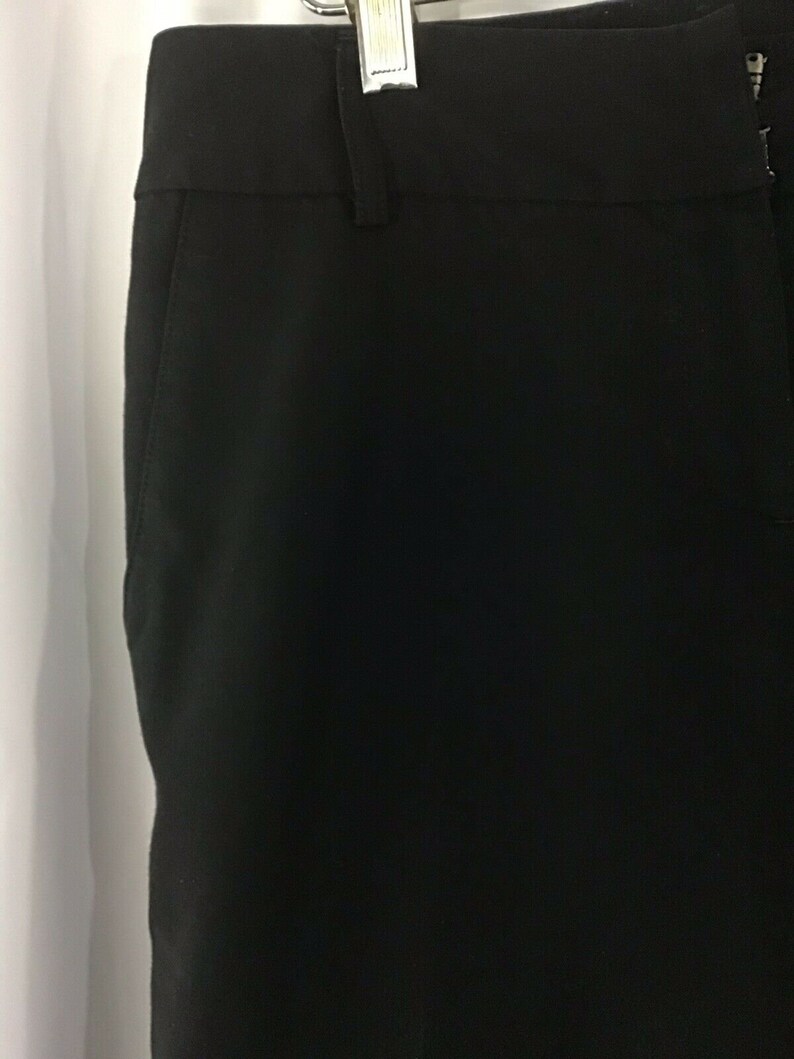 INC International Concepts Petite Size 6P Black Summer Short Pants Side Pocket