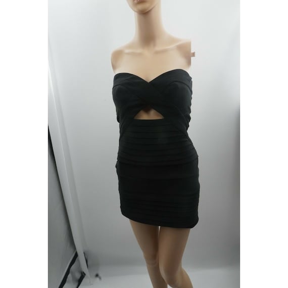 Bodycon Bandage Bustier Cutout Mini 