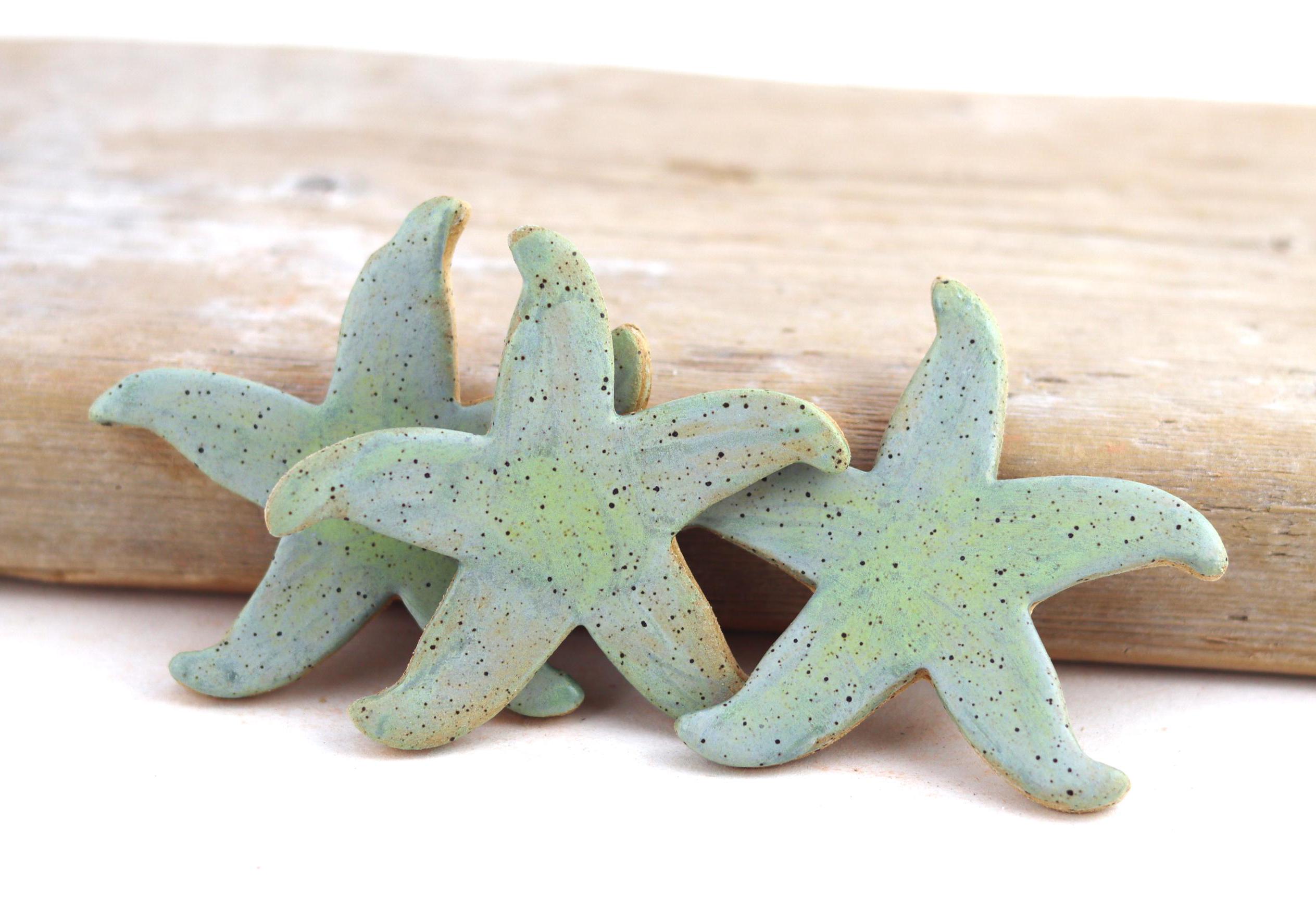 Society6 ケース VINTAGE STARFISH by Studio70 Handmade Ceramic Starfish, Small Pottery Starfish, Stoneware