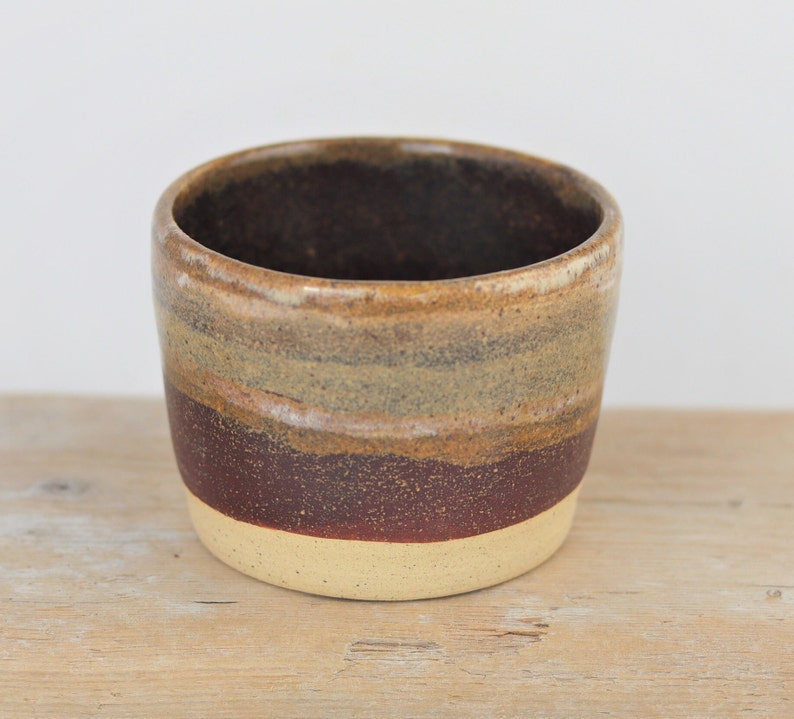 Handmade Brown Ceramic Bowl, Handmade Pottery Bowl, Wheel Thrown Pottery, Housewarming Gift, Stoneware Bowl, Handmade Pottery, Handmade Gift image 2