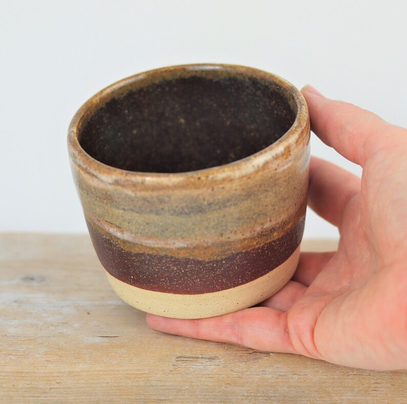 Handmade Brown Ceramic Bowl, Handmade Pottery Bowl, Wheel Thrown Pottery, Housewarming Gift, Stoneware Bowl, Handmade Pottery, Handmade Gift image 1