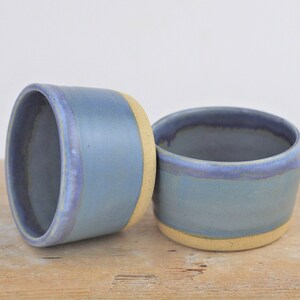 4 oz Espresso cups, Handmade Ceramic Espresso cups, pottery espresso cup, Stoneware Mug, Sake Cup, Handmade gift image 3