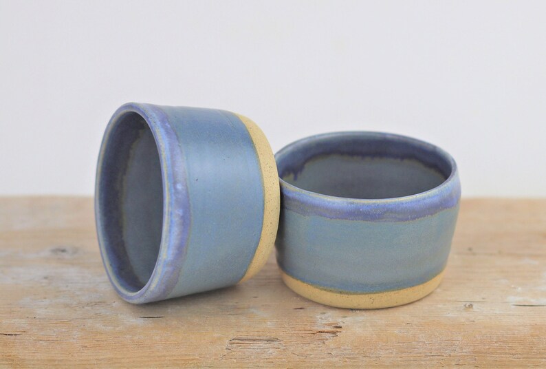 4 oz Espresso cups, Handmade Ceramic Espresso cups, pottery espresso cup, Stoneware Mug, Sake Cup, Handmade gift image 3