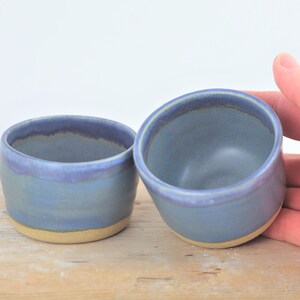 4 oz Espresso cups, Handmade Ceramic Espresso cups, pottery espresso cup, Stoneware Mug, Sake Cup, Handmade gift image 2