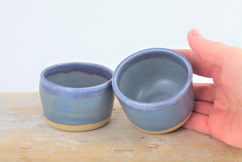 4 oz Espresso cups, Handmade Ceramic Espresso cups, pottery espresso cup, Stoneware Mug, Sake Cup, Handmade gift image 2