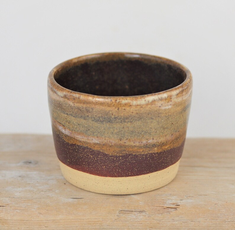 Handmade Brown Ceramic Bowl, Handmade Pottery Bowl, Wheel Thrown Pottery, Housewarming Gift, Stoneware Bowl, Handmade Pottery, Handmade Gift image 5