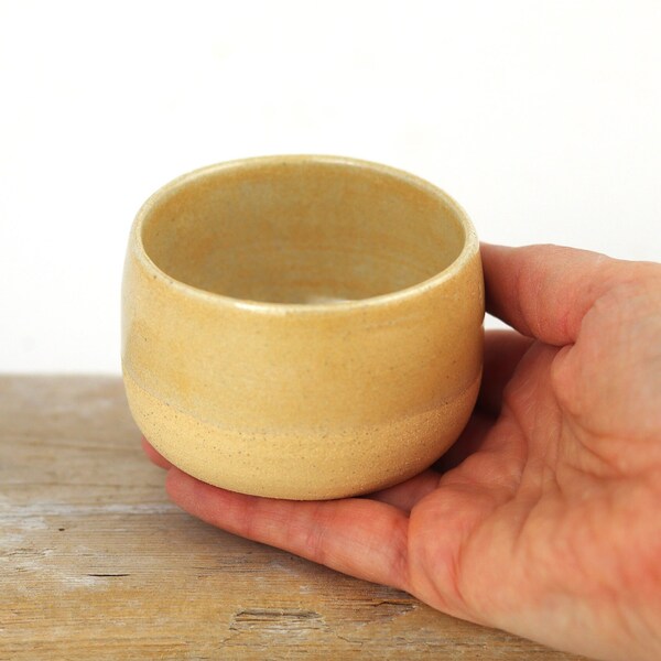 5 oz Handmade Ceramic Tumbler, Espresso Vessel, Stoneware Cup, Ceramic Espresso Cup, Pottery Espresso Cup, Stoneware Tumble, Handmade Gift