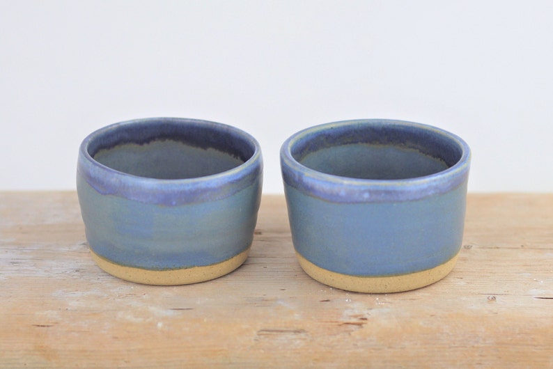 4 oz Espresso cups, Handmade Ceramic Espresso cups, pottery espresso cup, Stoneware Mug, Sake Cup, Handmade gift image 1