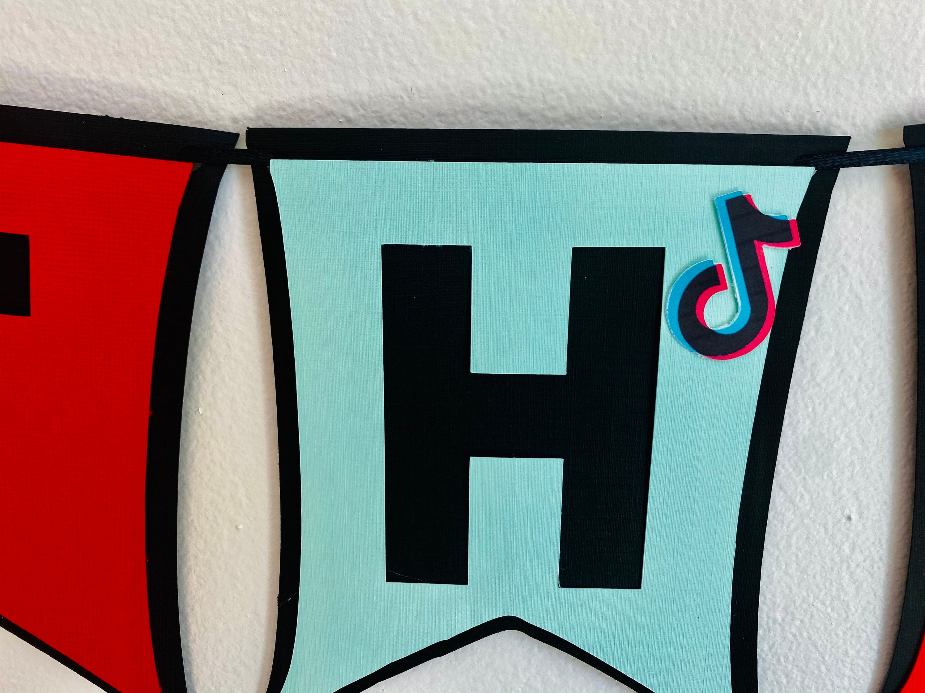 tik tok banner happy birthday edit