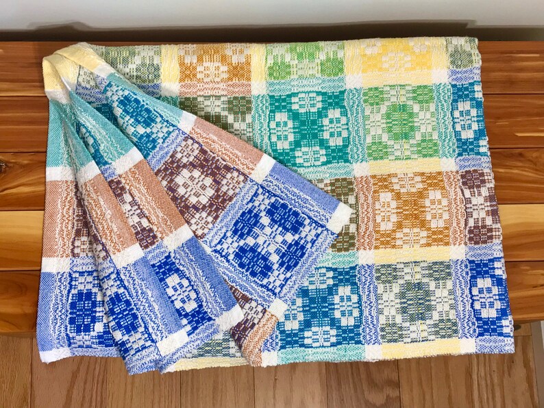 Handwoven Baby Blanket FREE SHIPPING Crib Size Etsy