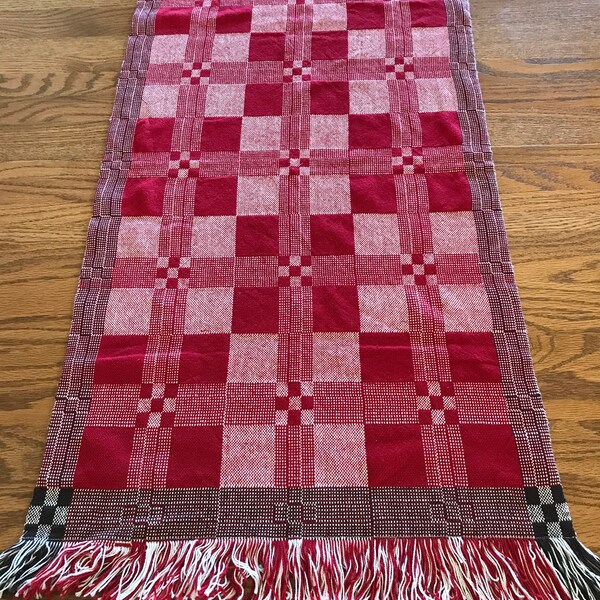 Woven Table Runner Etsy