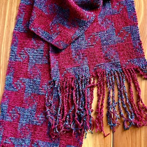 Handwoven Cotton Chenille Scarf (FREE SHIPPING)