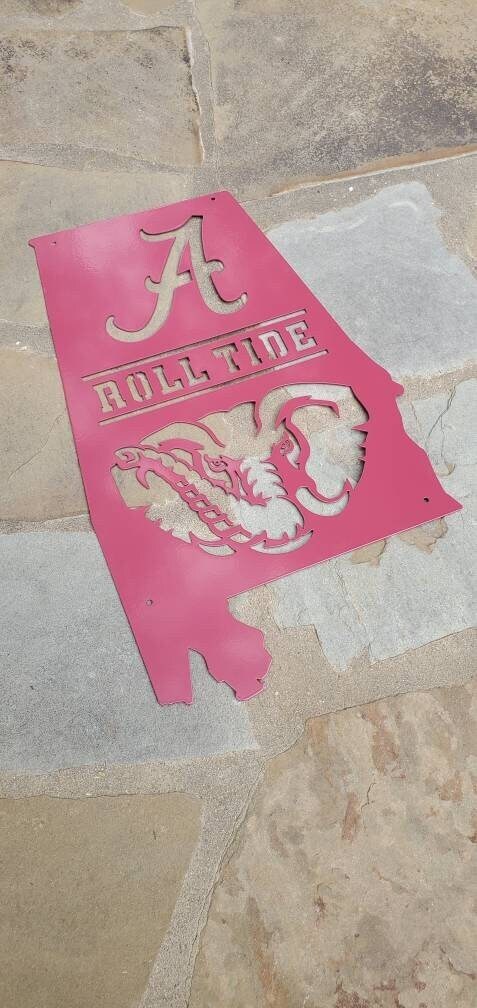 ROLL TIDE 8x12 Metal Sign – Made In USA – Perfect For Alabama Fans