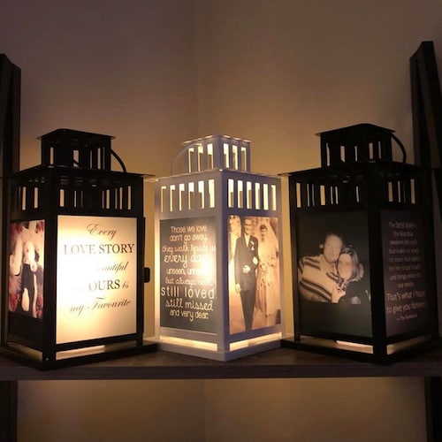 Custom Photo Lanterns Memorial Lanterns Etsy Australia