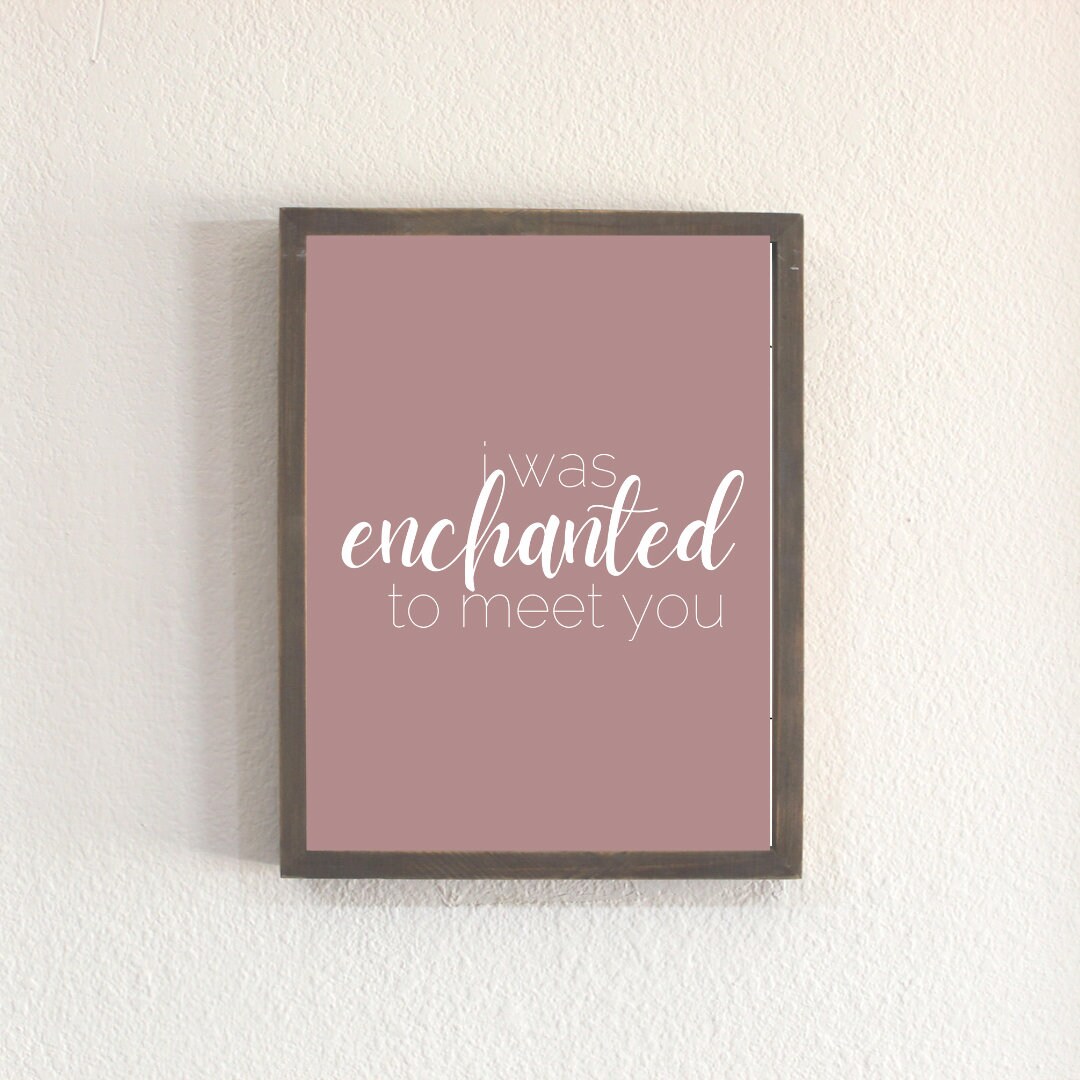 Enchanted lyrics