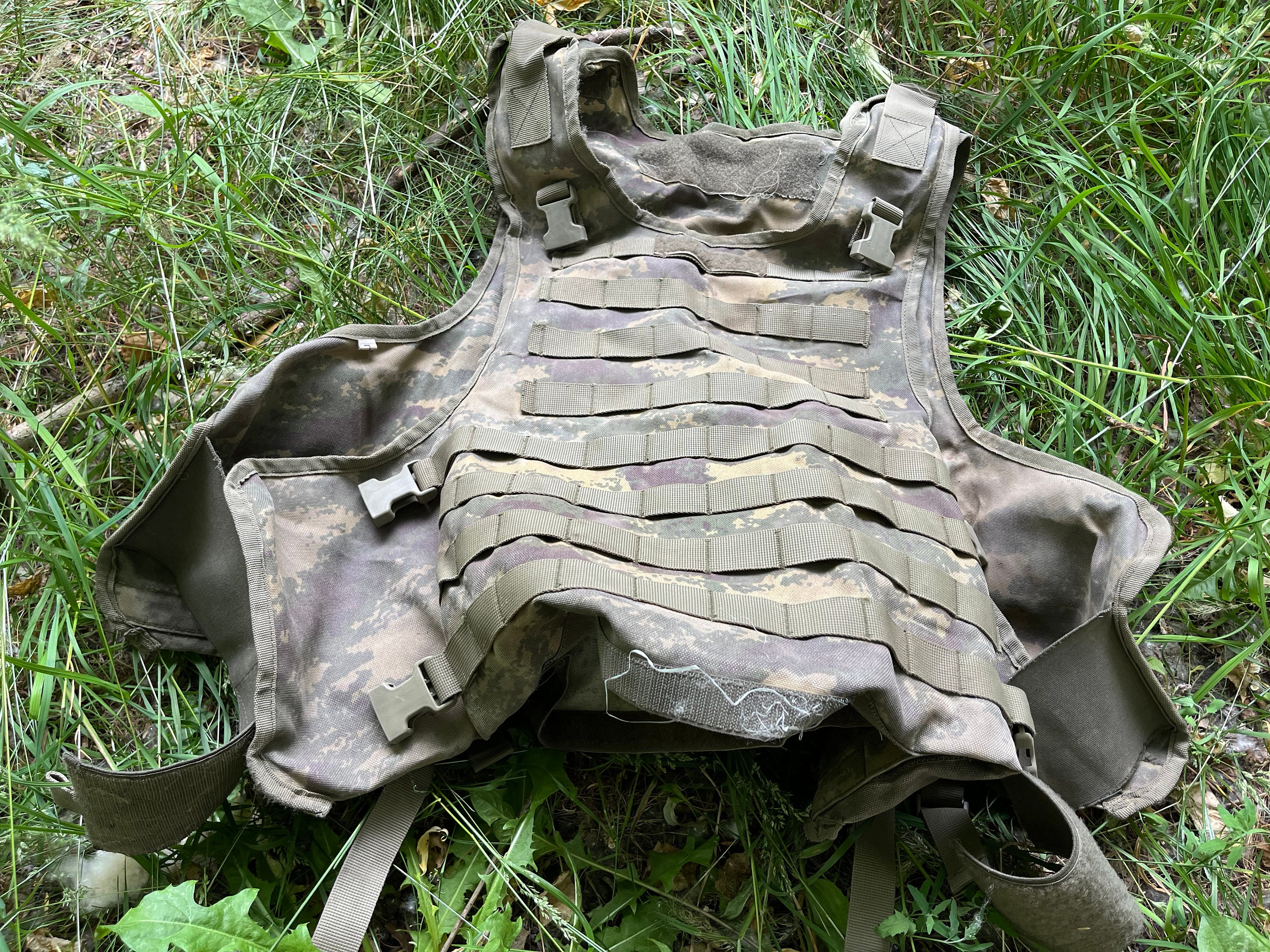 Russian Military Uniform. the Bulletproof Jacket WITHOUT