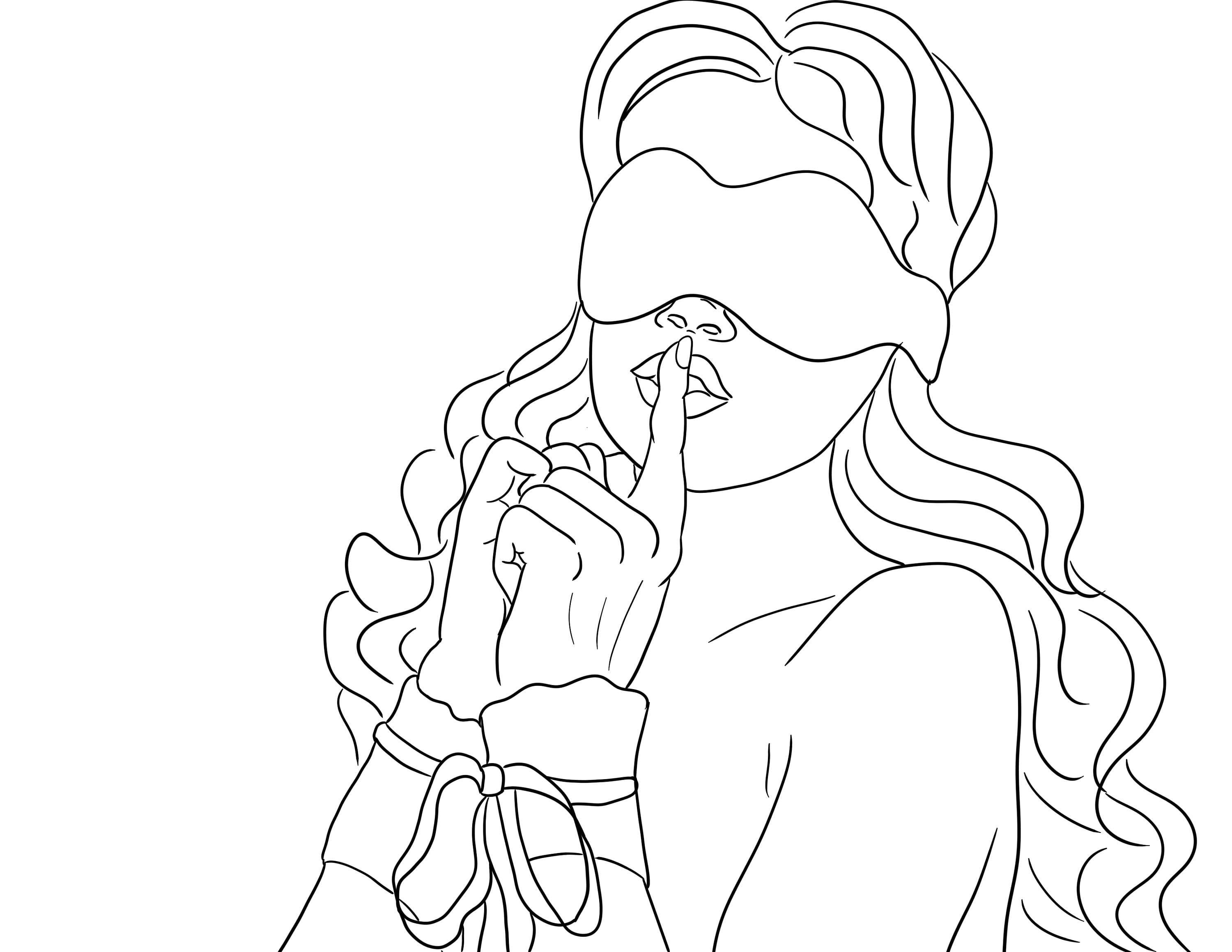 Tree Coloring Pages Erotic Drawing Drawing Image
