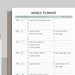 Printable Weekly Planner Sheet Weekly Organizer Undated - Etsy