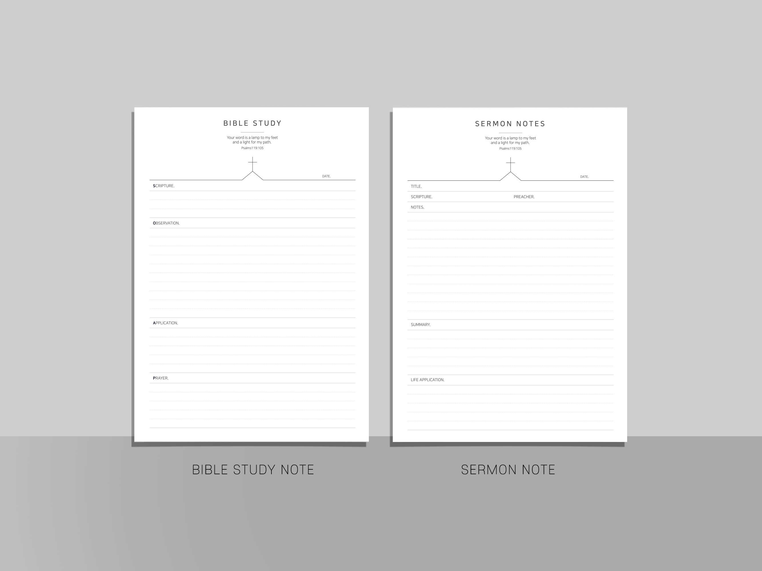 Bible Journal Printable, Bible Study Journal Kit Printable, Bible ...