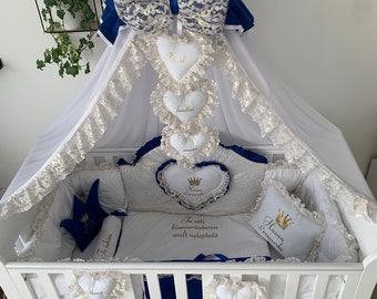 designer cot bedding