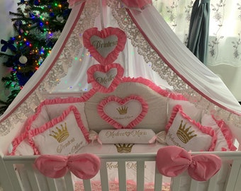 designer cot bedding sets