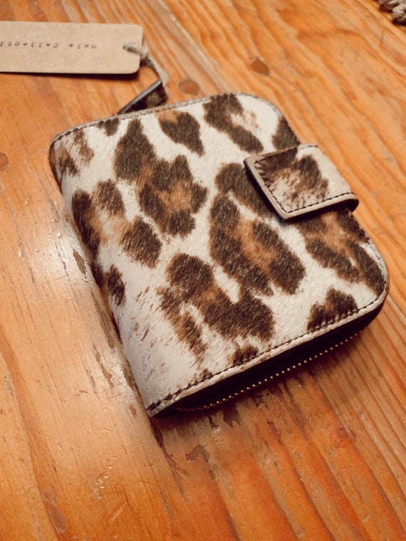 Vintage Prada Leopard Wallet