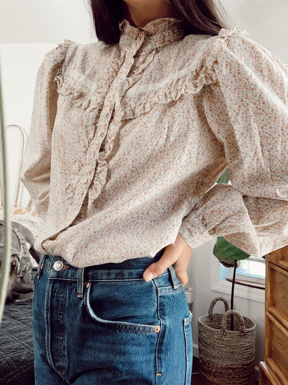Vintage Cottagecore Prairie blouse