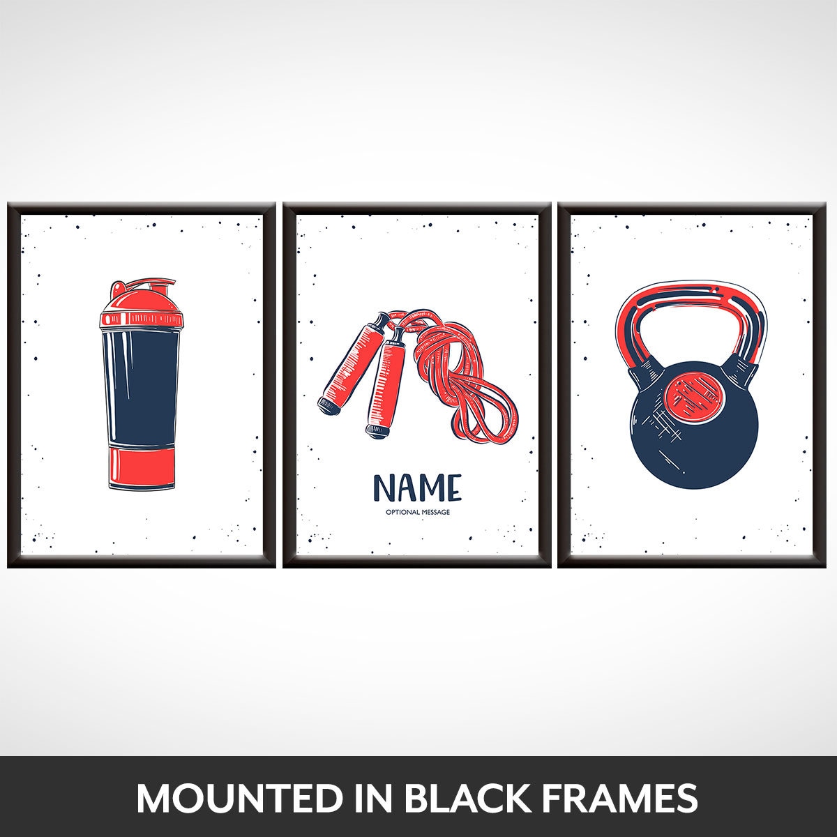 Personalised Workout Wall Art Prints and Posters for Bedroom Etsy