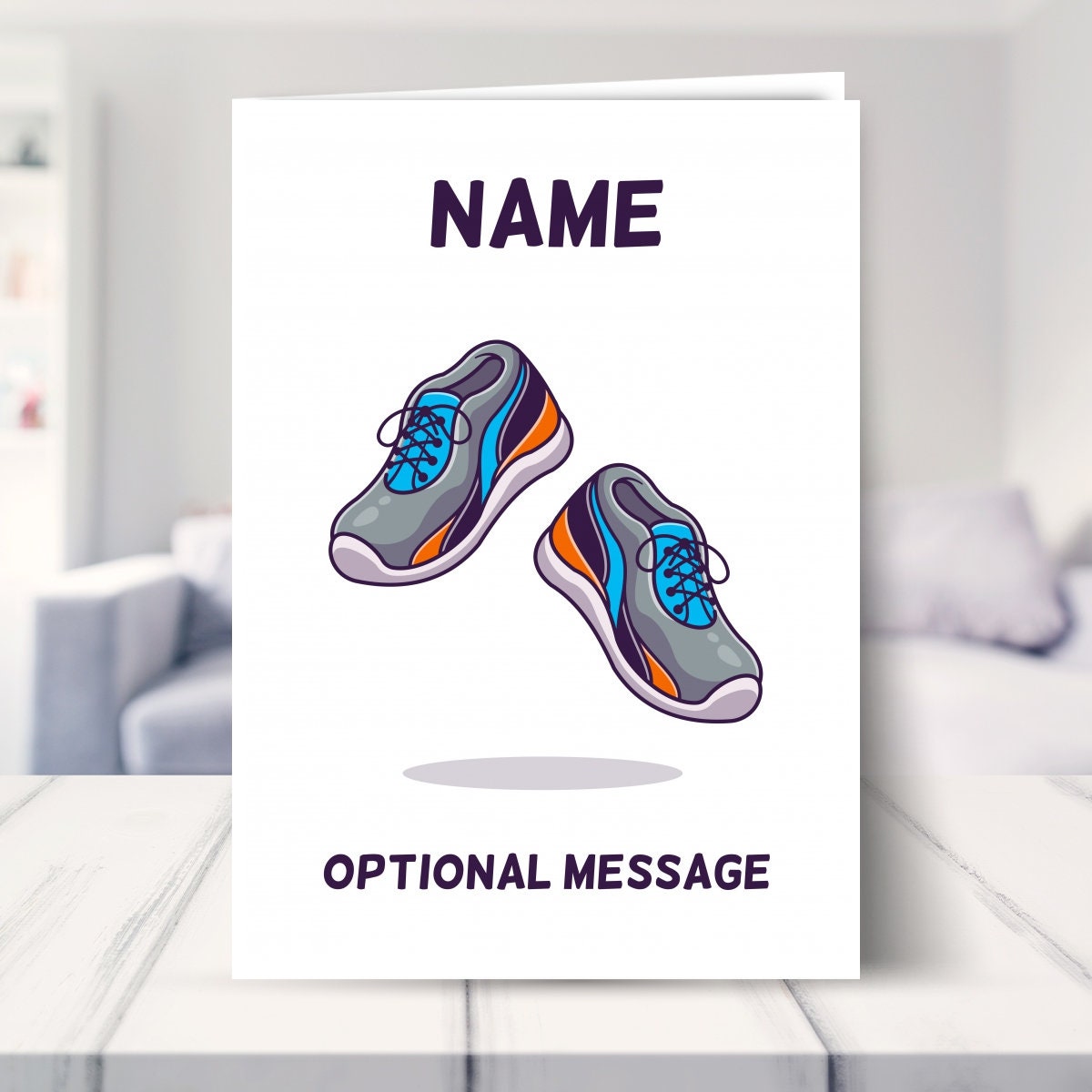 personalised running shoes