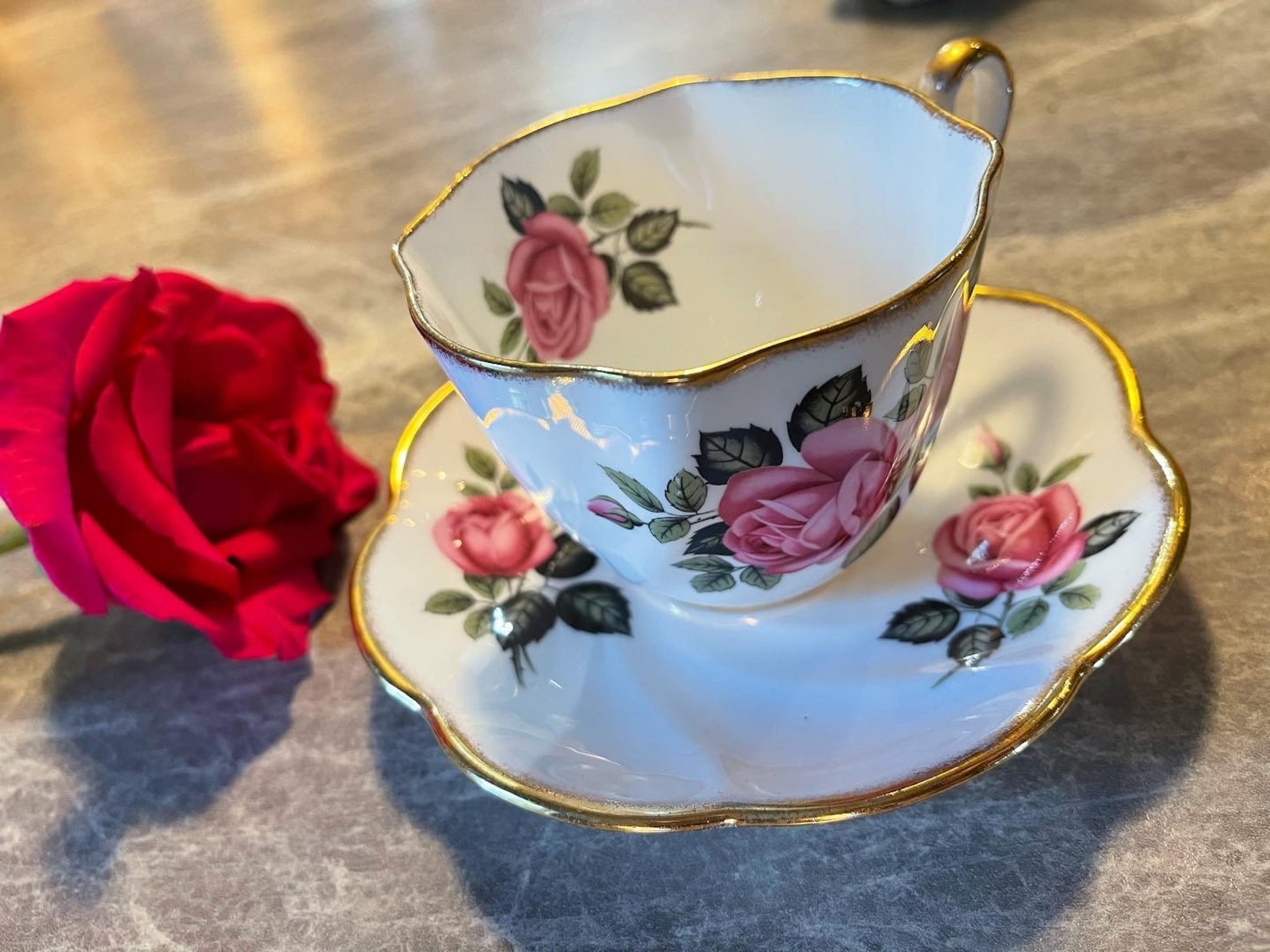 Gorgeous antique Salisbury fine bone China made in England | Etsy