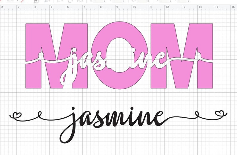 Download Personalized Mom with daughter son kid children Name SVG ...