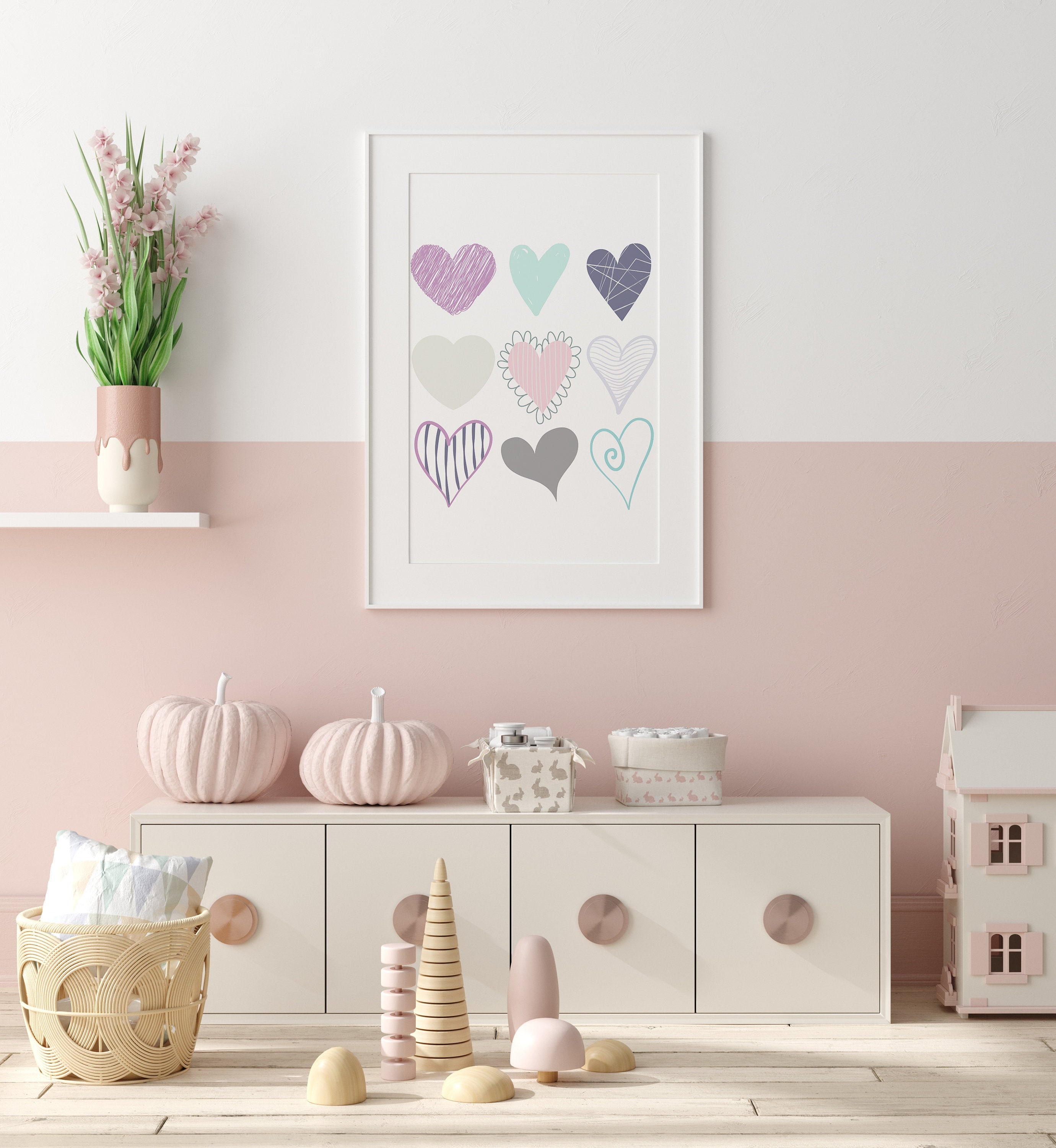Girls Bedroom Prints Girl Bedroom Decor Girl Nursery Decor Etsy