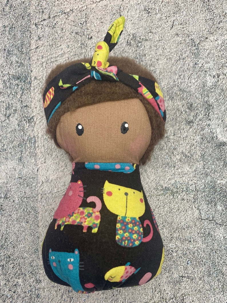Soft Fabric Swaddle Doll Great toddler gift image 7