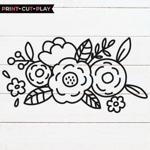 Commercial Use - SVG for Cricut - Digital Download - Cutting Files - Handdrawn - Graphics