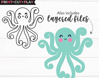 Free Free Layered Octopus Svg 686 SVG PNG EPS DXF File