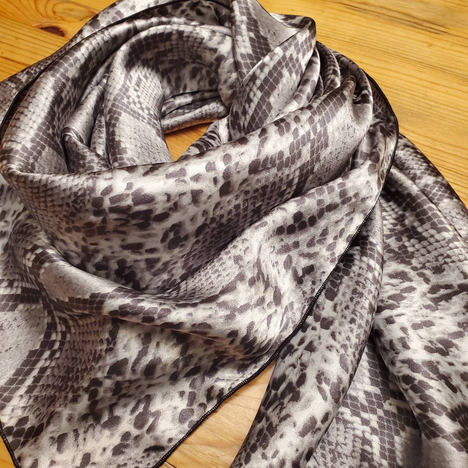 Snake Skin Wild Rag - Etsy