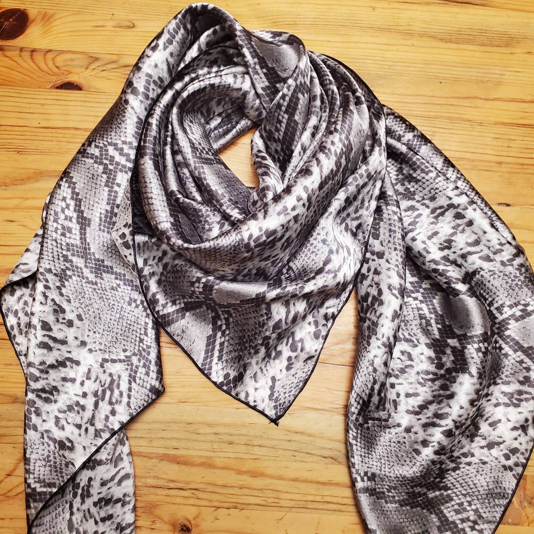 Snake Skin Wild Rag - Etsy
