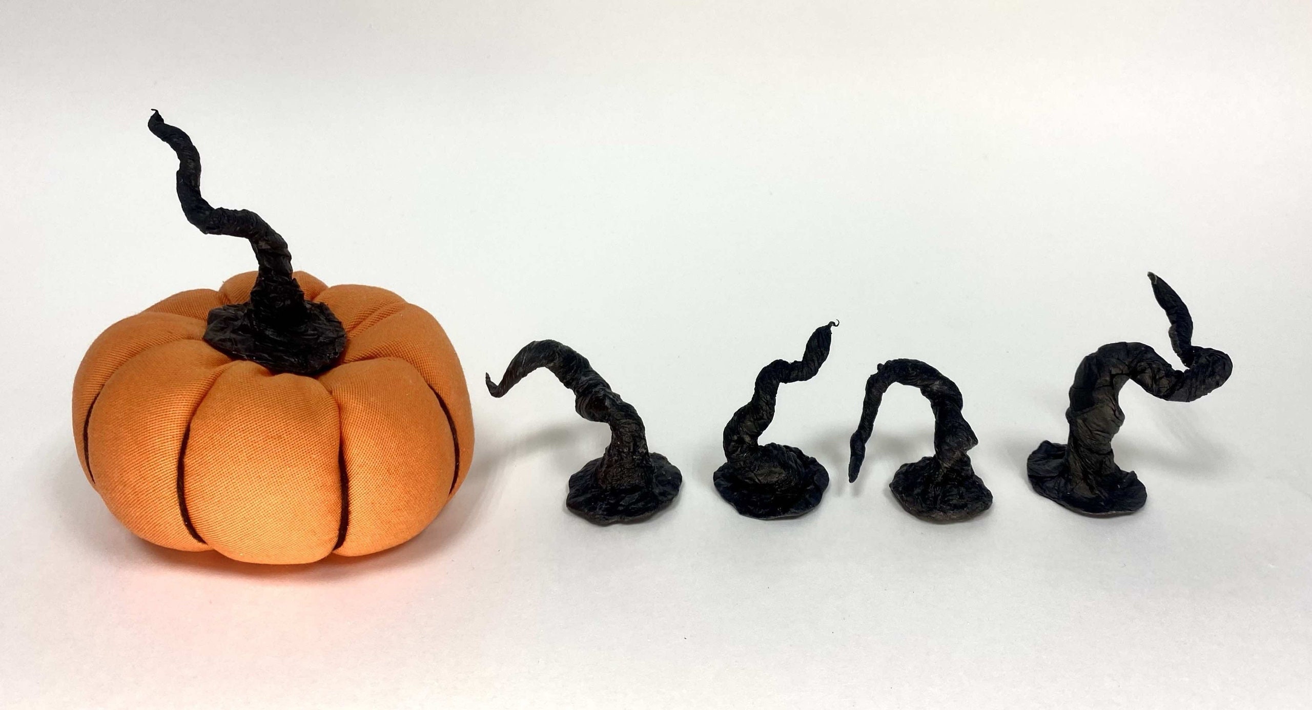 Pumpkin stems Set 4. Artificial paper stems for DIY pumpkins. Etsy