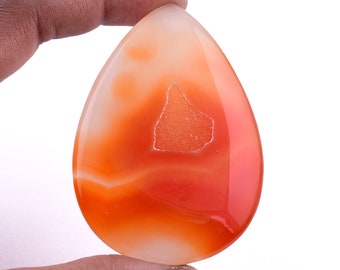 Rare Orange Agate Druzy