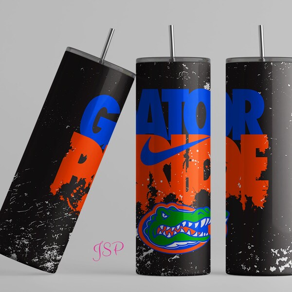 Florida Gator Sublimation Design NCAA College Football Png team logo for college football fans Gators College sublimation tumbler design