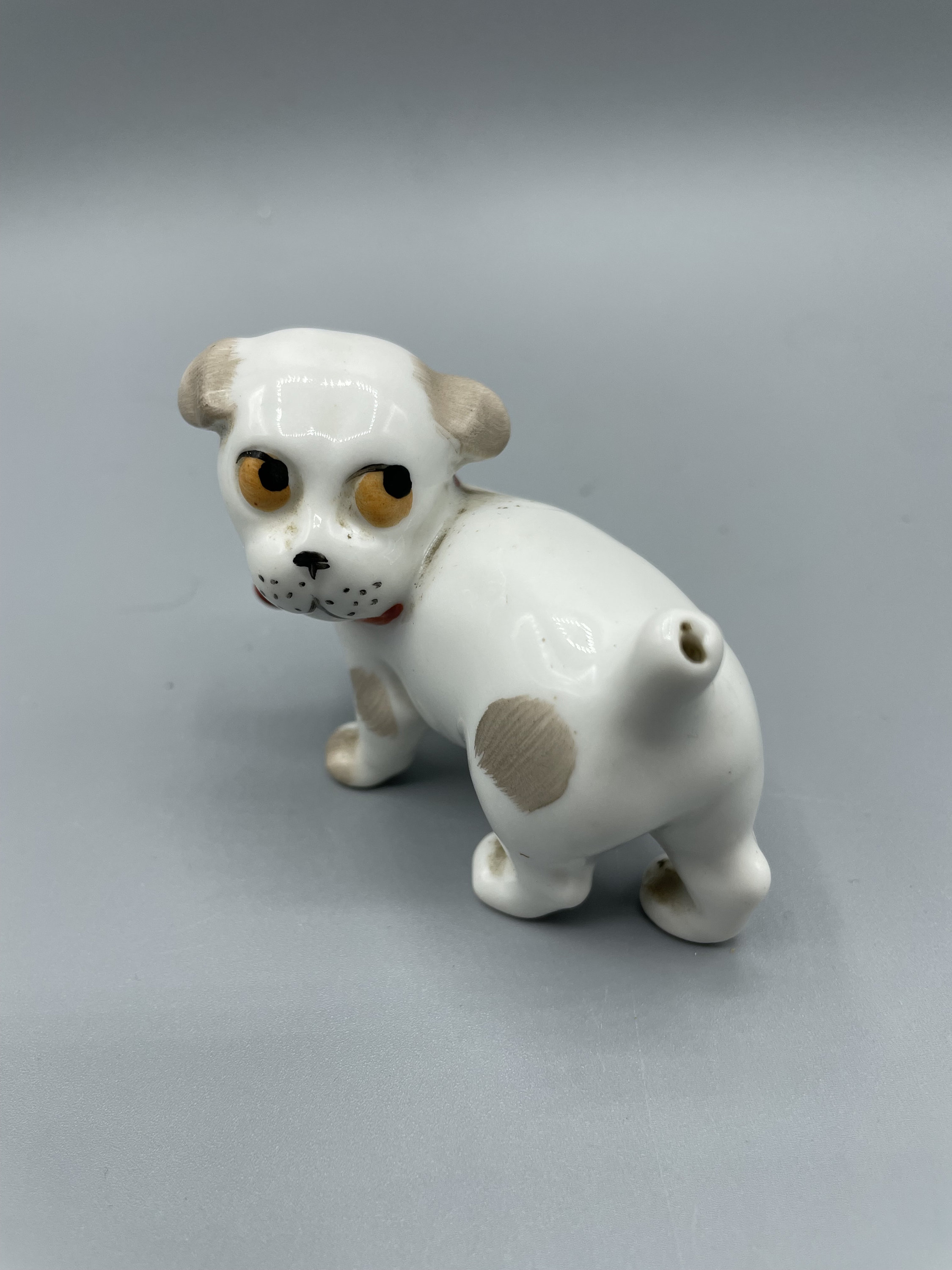 Bonzo the Dog Porcelain Bulldog Figurine Gotha Pfeffer Germany Etsy