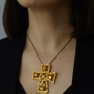 Christian Lacroix Cross - Etsy