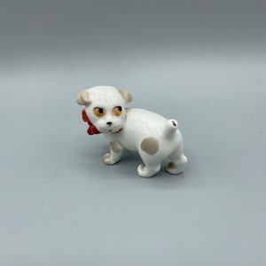 Bonzo The Dog Porcelain Bulldog Figurine Gotha Pfeffer Germany