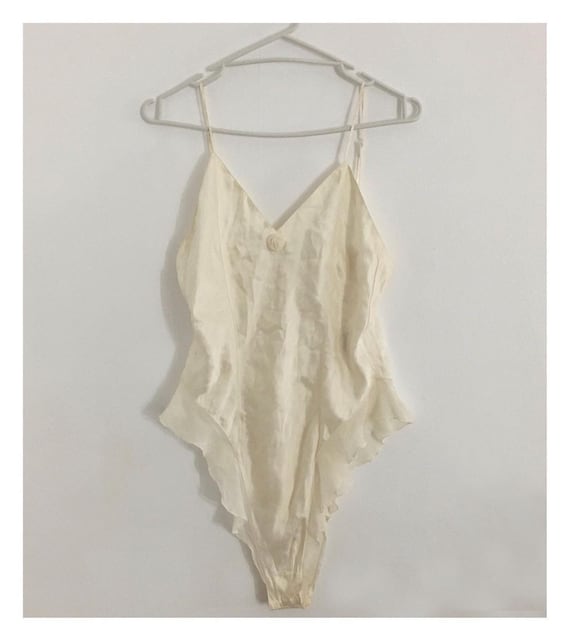 Silk French cut teddy